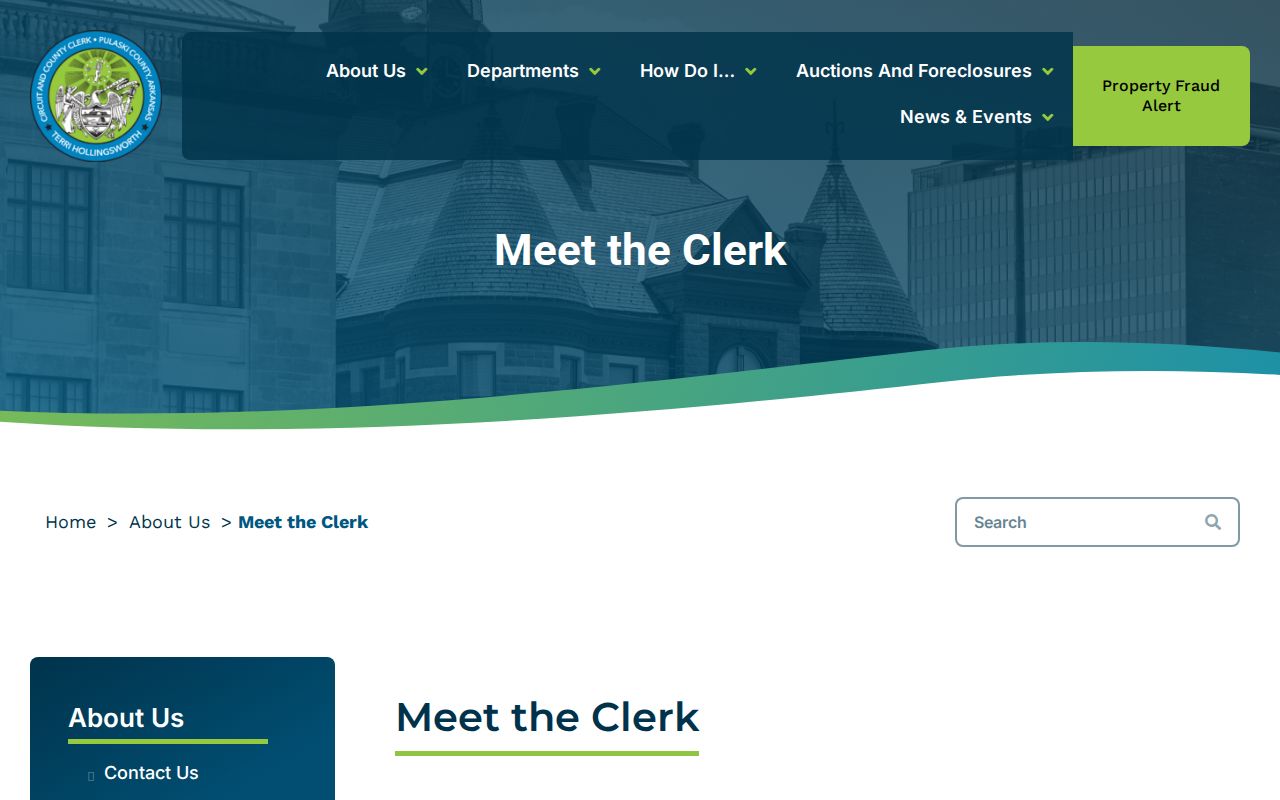 Pulaski clerk office serving Jacksonville Circuit Court docket records