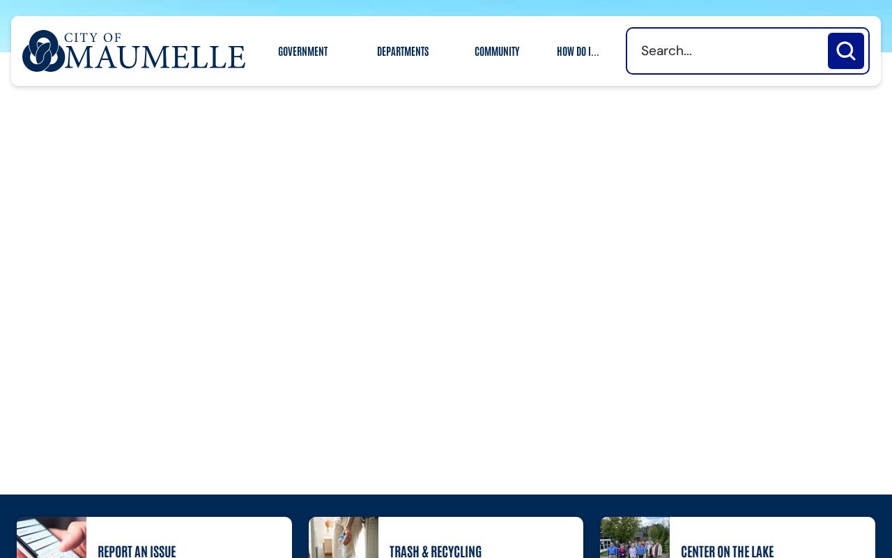 Maumelle city services context for Maumelle court docket access