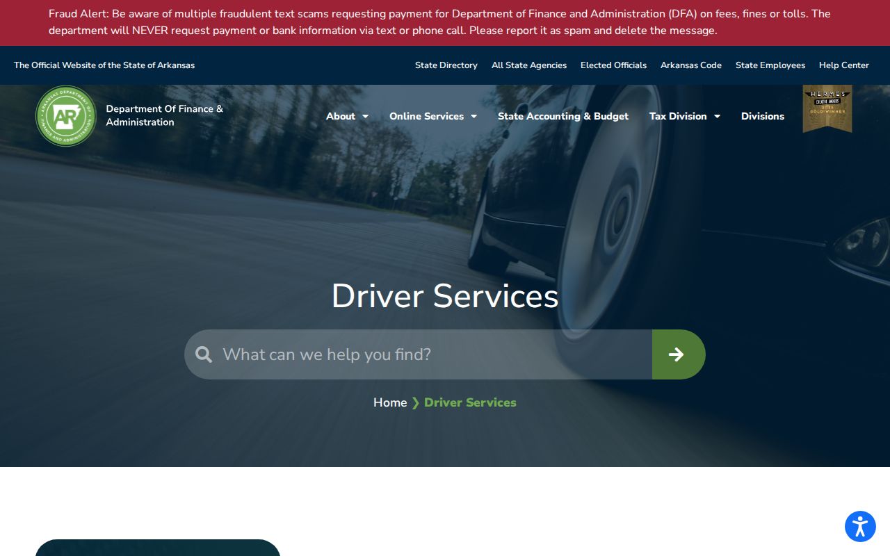 DFA Driver Services custodian compared with Pulaski County traffic court