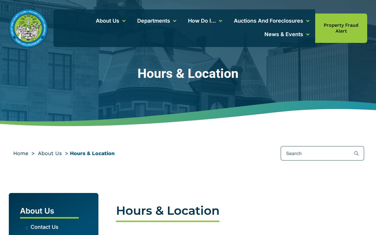 Pulaski County court docket courthouse hours and location
