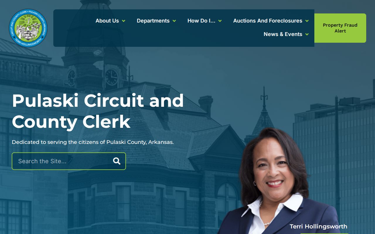 Pulaski County court docket Circuit and County Clerk services